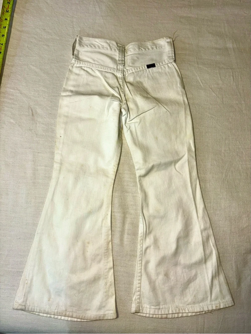 Wrangler white flared